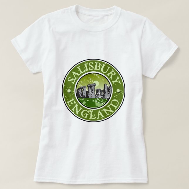 T-shirt Salisbury Angleterre (Design devant)