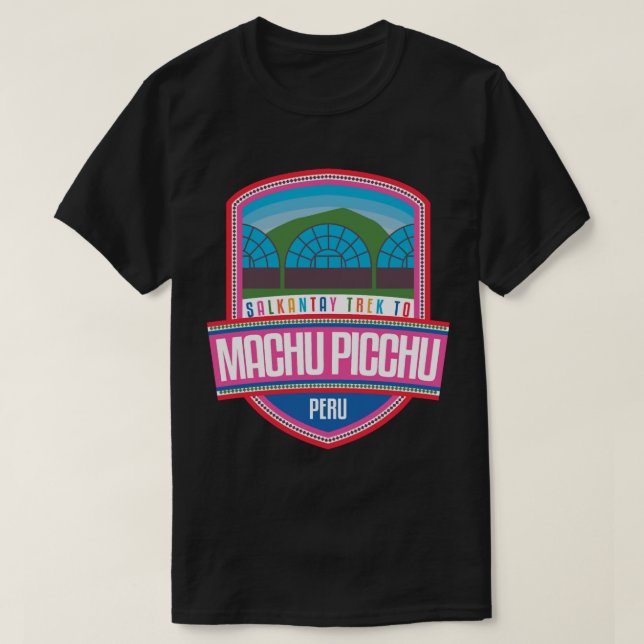 T-shirt Salkantay Trek to Machu Picchu - Pérou (Design devant)