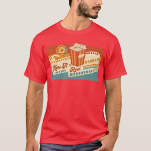 T-shirt Salle de cinéma Keep It Reel amateur de films ciné