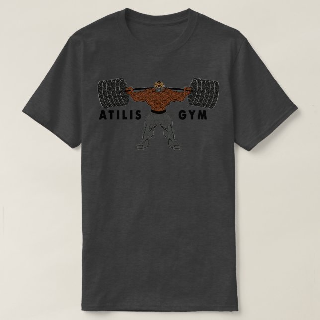 T-SHIRT SALLE DE FITNESS ATILIS (2) (Design devant)