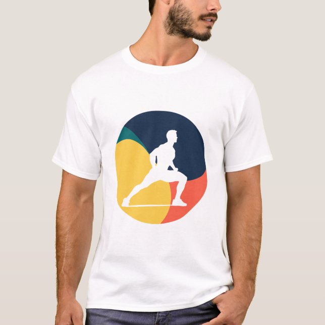 T-shirt Salle De Fitness De Bodybuilding (Devant)