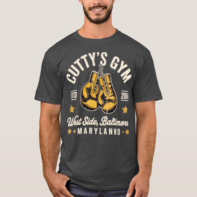 T-shirt Salle de fitness de Cutty (Devant)