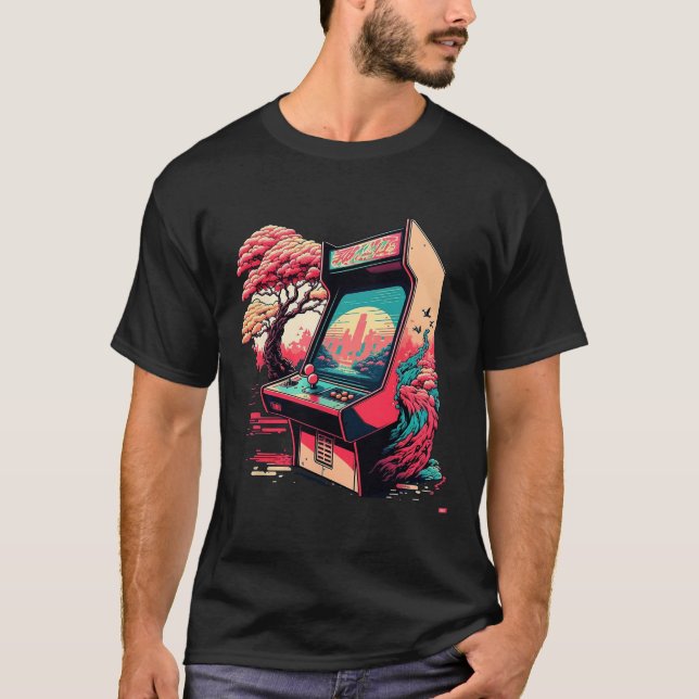 T-shirt Salle de jeu vidéo 1 (Devant)