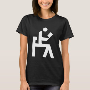 T-shirt Salle de lecture de bibliothèque