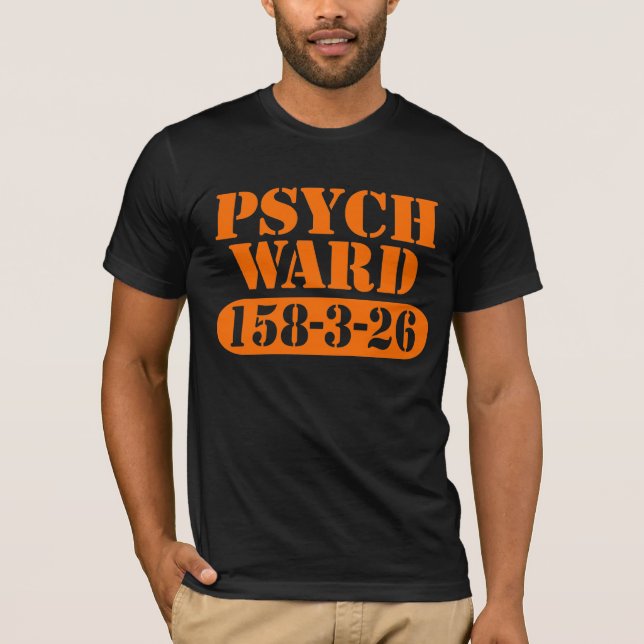 T-shirt Salle de Psych drôle (Devant)