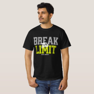 T-shirt Salle de sport addictif de motivation pour briser 