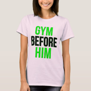 T-shirt Salle de sport avant lui Salle de sport et forme p