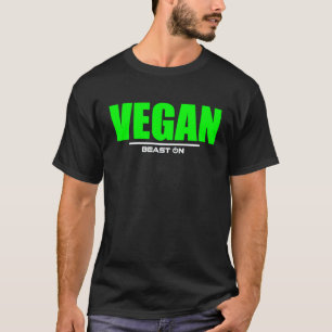 T-shirt Salle de sport de fitness végane Motivation pour l