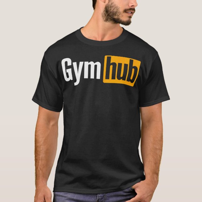 T-shirt Salle De Sport Hub Fitness Poids Motivation Adulte (Devant)