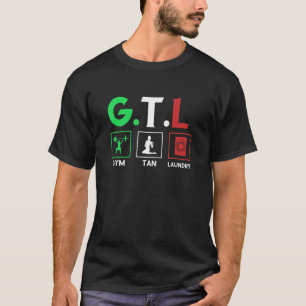 T-shirt Salle De Sport Tan Lave GTL