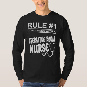 T-shirt Salle d'opération Infirmière Infirmière Infirmière
