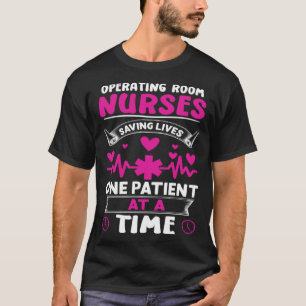 T-shirt Salle d'opération Les infirmières sauvent des vies