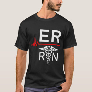 T-shirt Salle d'urgence Infirmière inscrite Cadeau D'urgen