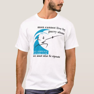 T-shirt Salle Honolulu : l'homme ne peut pas vivre à côté