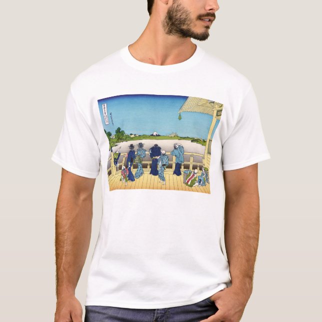 T-shirt Salle Sazai du Temple des Cinq Cent Arhat (Devant)
