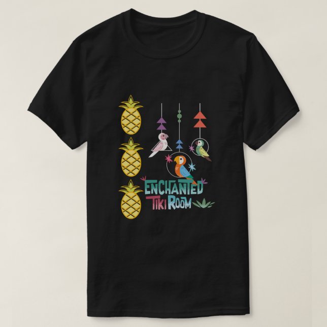 T-shirt Salle Tiki enchantée (Design devant)