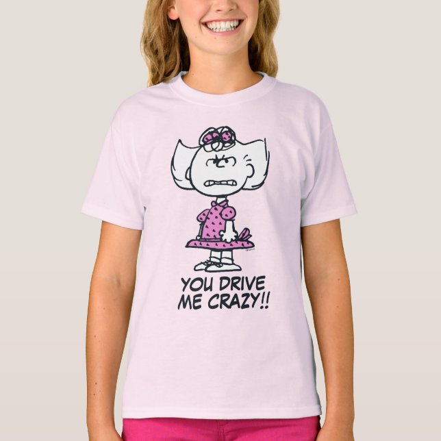 T-shirt Sally en colère (Devant)
