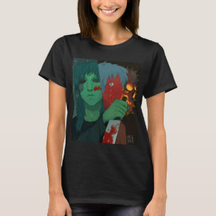 T-shirt Sally Face : peinture numérique
