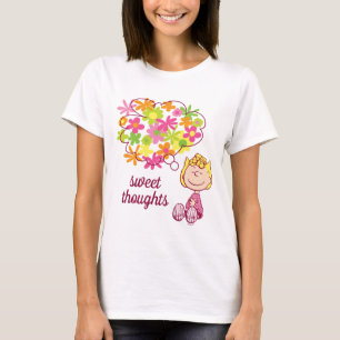 T-shirt Sally pense aux fleurs