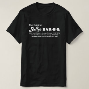 T-shirt Sally's Bar-B-Q Restaurant, Chicago, IL 1941-1976