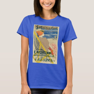 T-shirt Salon des Cents par Toulouse Lautrec, Art Nouveau