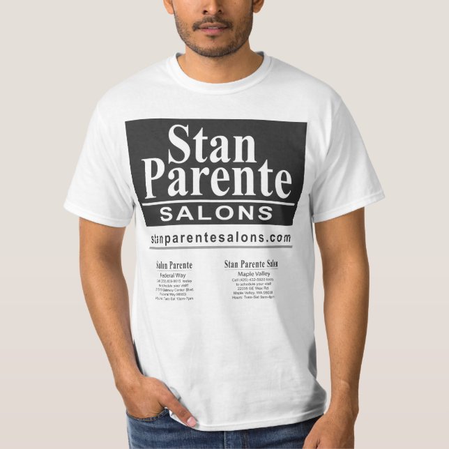 T-shirt Salons de Stan Parente (Devant)