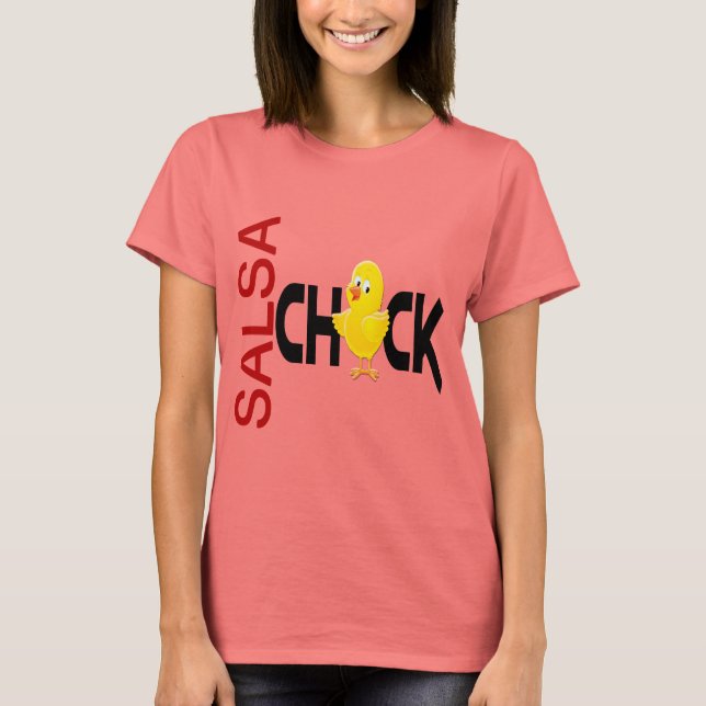 T-shirt Salsa Chick (Devant)