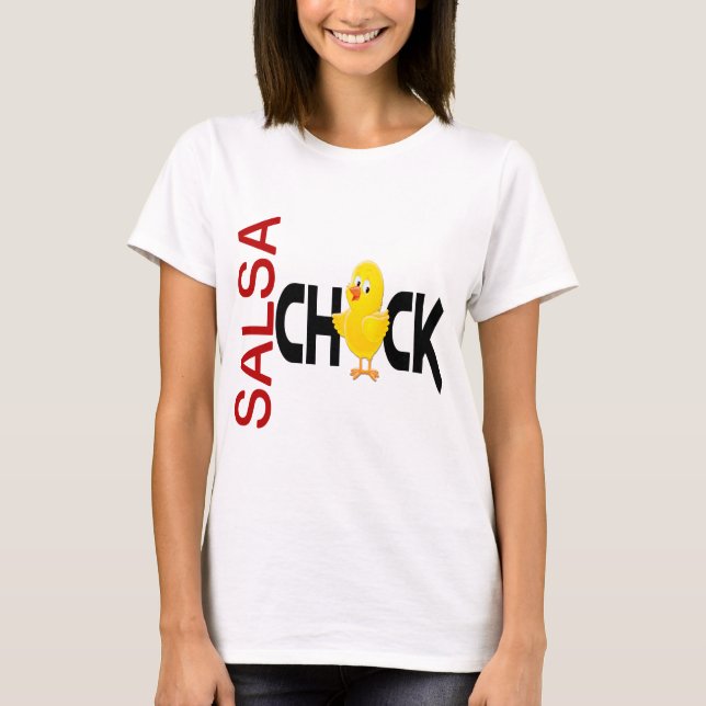 T-shirt Salsa Chick (Devant)