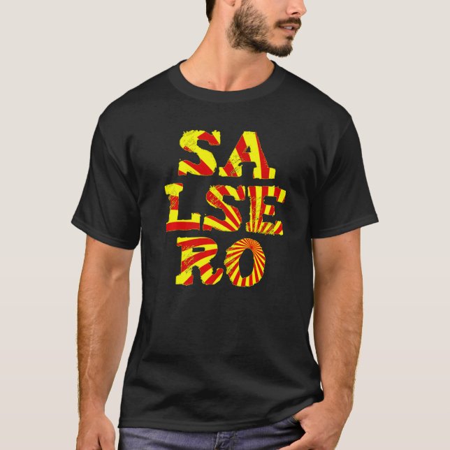 T-shirt Salsero Danseuse (Devant)