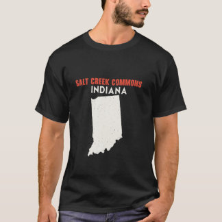 T-shirt Salt Creek Commons Indiana USA State America Trave