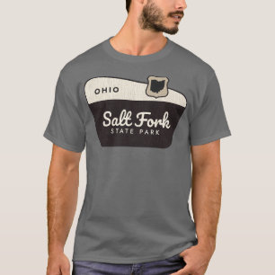 T-shirt Salt Fork State Park Affiche de bienvenue Ohio