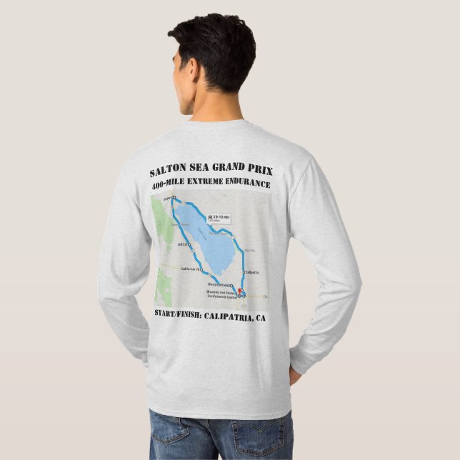 T-shirt Salton Sea G.P. 2019 (Dos entier)