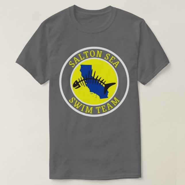 T-shirt Salton Sea Swim Team Funny (Design devant)