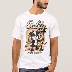 T-shirt Salty Little Beach