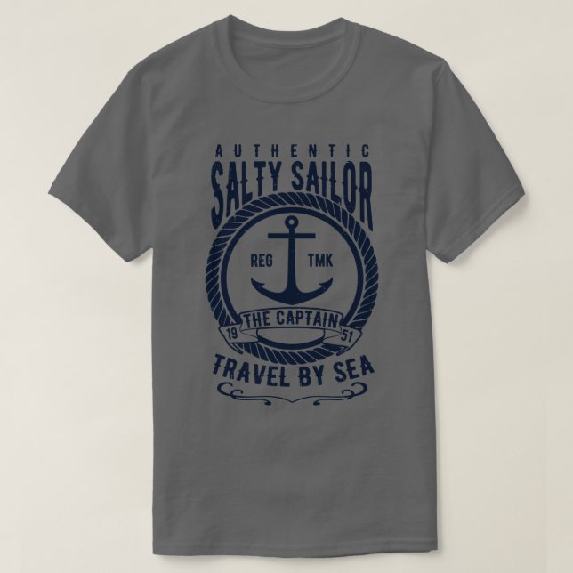 T-shirt Salty Sailor (Design devant)