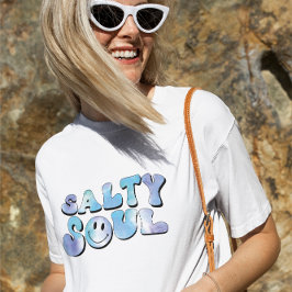 T-shirt Salty Soul, Chemises de plage, Vacances d'été