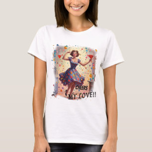 T-shirt Salue Mon Amour