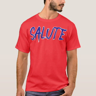 T-shirt Saluer 4 juillet Amérique patriotique