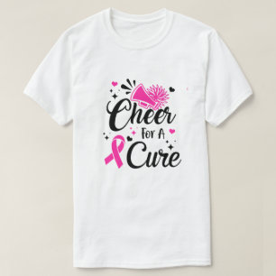 T-shirt Saluez Pour Une Sensibilisation Cure Au Cancer Du