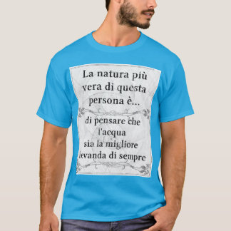 T-shirt Salut de vita d'acqua d'orge commune de Vera de