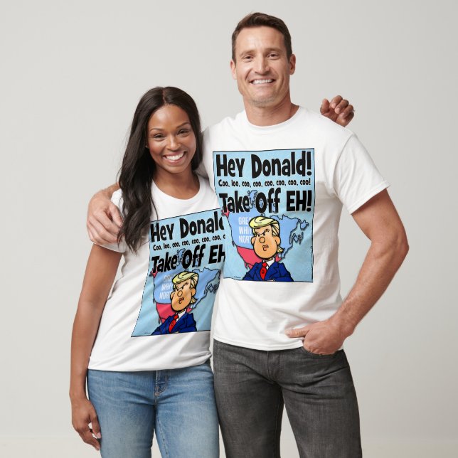 T-shirt Salut Donald ! Enlevez EH ! (Unisexe)