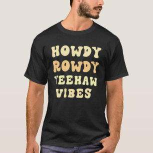 T-shirt Salut esthétique Boho rodéo occidental pays du Sud