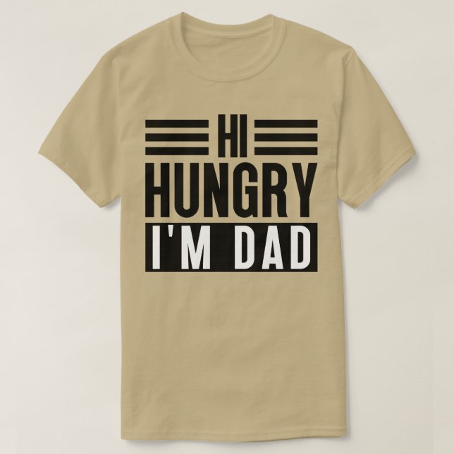 T-shirt Salut Faim Im Papa 5 (Design devant)