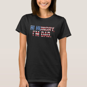 T-shirt Salut j'ai faim je suis papa drôle fête des pères