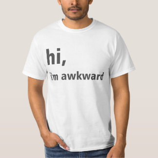 T-shirt salut, je suis bizarre tee