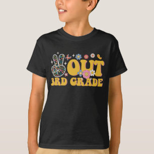 T-shirt Salut la 3e année, dernier jour d'école groovy !