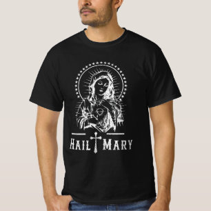 T-shirt Salut Marie Prière à Sainte Marie Mère de Dieu Cat