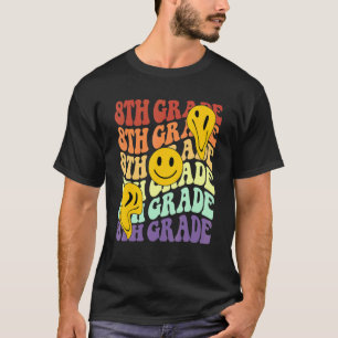 T-shirt salut professeur de 8e huitième année Rentrée Scol