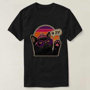 T-shirt Salut Zev ! Lunettes de soleil ondulantes de princ