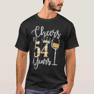 T-shirt Salutations À 54 Ans Joyeux 54ème Anniversaire Rei